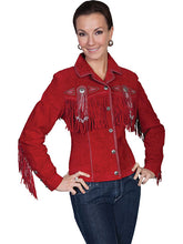 Load image into Gallery viewer, Scully Red Fringe - Atira&#39;s Southwest