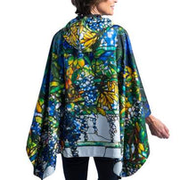 Load image into Gallery viewer, Tiffany Wisteria Travel Cape - Atira&#39;s Southwest